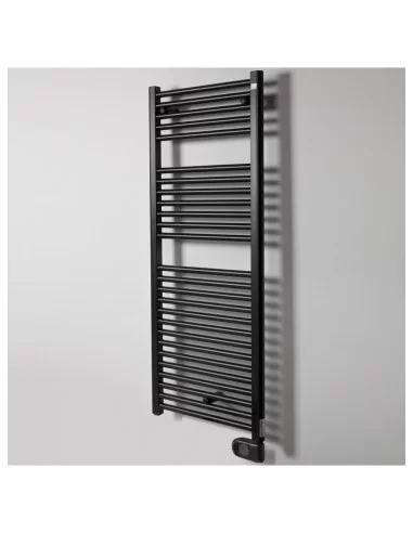 Elektrinis rankšluosčių džiovintuvas 1226 x 500 Aura juodas matinis, Zehnder