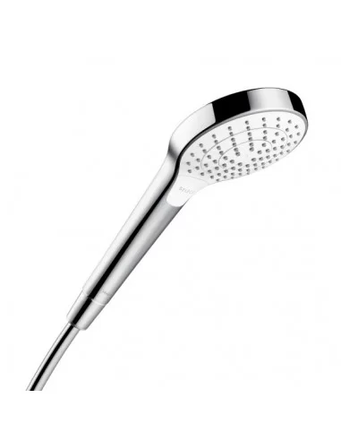 Dušo galvutė Croma Select S Vario 3 jet chromas/baltas, Hansgrohe