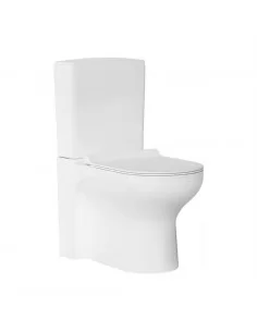 Unitazas pastatomas su bakeliu Venus, 64 cm, Soft close dangčiu