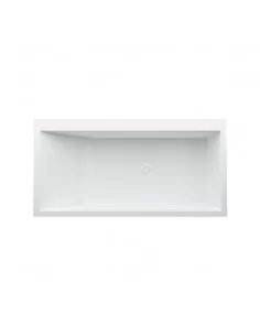 Vonia KARTELL 1700x860 mm, laisvai statoma, su apšviesta perlaja, Laufen