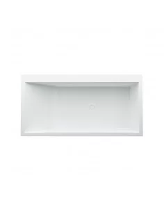 Vonia KARTELL 1700x860 mm, dešiniajam kampui, su apšviesta perlaja, Laufen