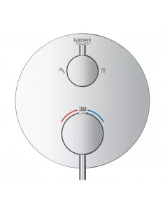 Maišytuvas vonios/dušo (išorinė dalis) ATRIO, termostatinis , potinkinis, Grohe