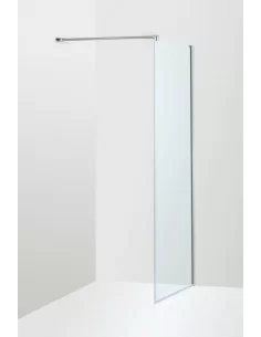 Dušo sienelė A1 80, 90, 100, 110, 120, 130, 140 cm, blizgus profilis, Brasta Glass