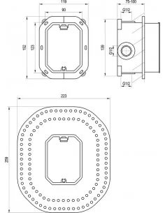 Potinkinė dėžutė R-box, RAVAK