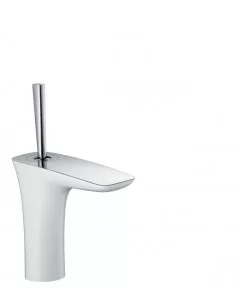 Maišytuvas praustuvui PuraVida 110 chromas/baltas, Hansgrohe