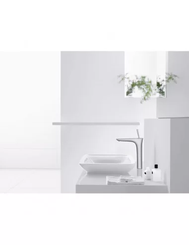 Maišytuvas praustuvui PuraVida 110 su dugno vožtuvu chromas, Hansgrohe