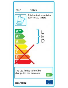 Šviestuvas LED sieninis Tragacete, 16W, EGLO