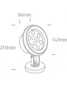 Virštinkinis grindinis dviejų krypčių šviestuvas, Antique Oriental, 69064C/C, ONE LIGHT