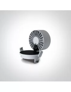 Įleidžiamas dviejų krypčių šviestuvas, Baltas, 11109LA/W/W, ONE LIGHT