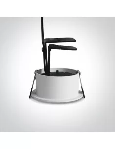 Įleidžiamas dviejų krypčių šviestuvas, Baltas, 11113E/W/W, ONE LIGHT