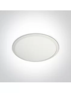 Įleidžiamas panelės tipo šviestuvas, Baltas, 10148P/W/D, ONE LIGHT