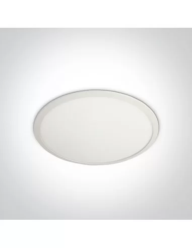 Įleidžiamas panelės tipo šviestuvas, Baltas, 10148P/W/D, ONE LIGHT