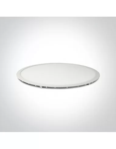 Įleidžiamas panelės tipo šviestuvas, Baltas, 10148P/W/D, ONE LIGHT