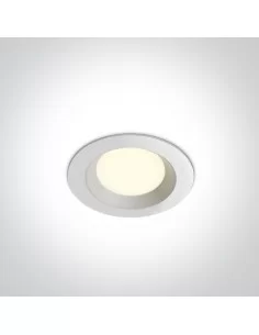 Įleidžiamas šviestuvas, Baltas, 10103T/W/C, ONE LIGHT