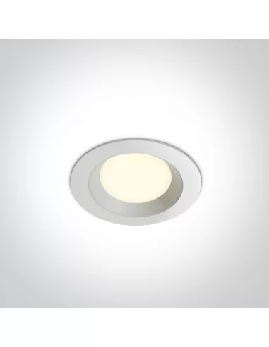 Įleidžiamas šviestuvas, Baltas, 10103T/W/C, ONE LIGHT