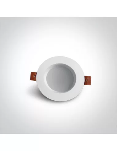 Įleidžiamas šviestuvas, Baltas, 10103T/W/C, ONE LIGHT