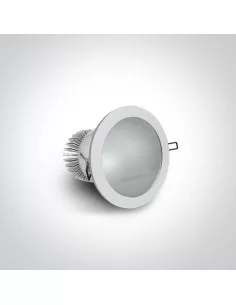 Įleidžiamas šviestuvas, Baltas, 10105K/W/C, ONE LIGHT
