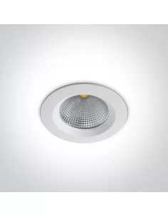 Įleidžiamas šviestuvas, Baltas, 10110CA/W/W, ONE LIGHT