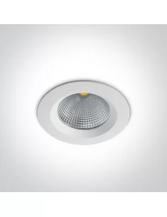 Įleidžiamas šviestuvas, Baltas, 10115CA/W/C, ONE LIGHT