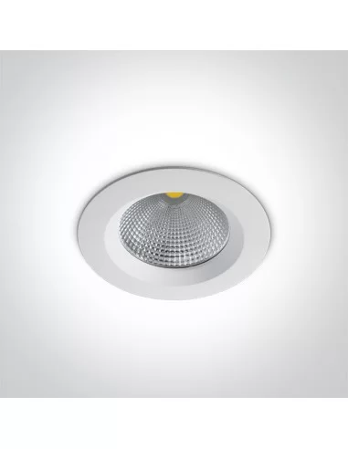 Įleidžiamas šviestuvas, Baltas, 10115CA/W/C, ONE LIGHT