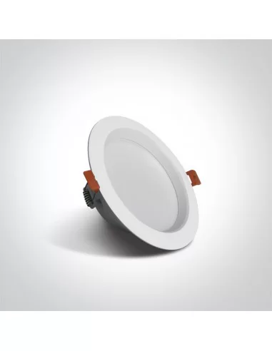 Įleidžiamas šviestuvas, Baltas, 10115T/W/C, ONE LIGHT
