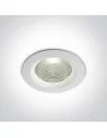 Įleidžiamas šviestuvas, Baltas, 10120CA/W/C, ONE LIGHT