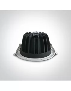 Įleidžiamas šviestuvas, Baltas, 10120CA/W/C, ONE LIGHT