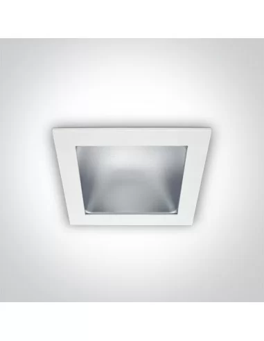 Įleidžiamas šviestuvas, Baltas, 50105K/W/W, ONE LIGHT