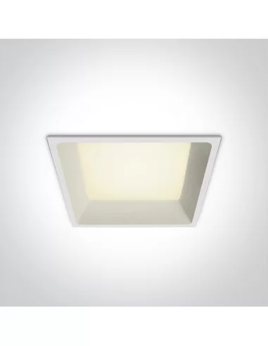 Įleidžiamas šviestuvas, Baltas, 50122D/W/C, ONE LIGHT