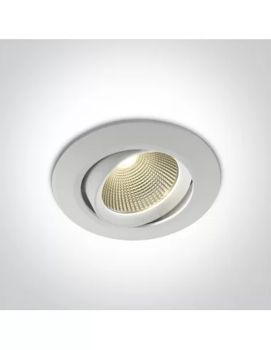 Įleidžiamas vienos krypties šviestuvas, 11112/W/W, ONE LIGHT