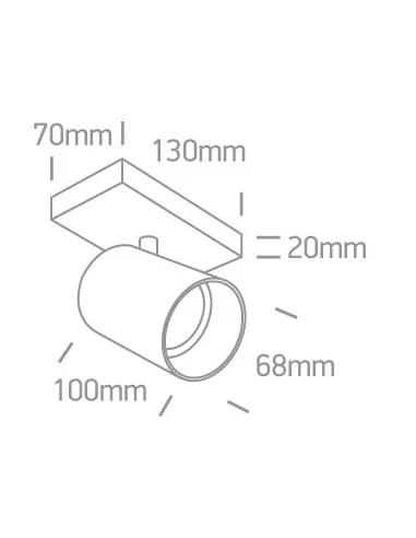 Virštinkinis sieninis dviejų krypčių šviestuvas, Baltas, 65105N/W, ONE LIGHT