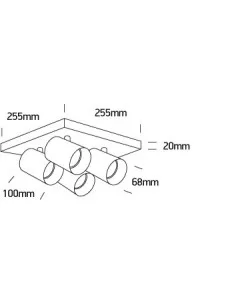 Virštinkinis sieninis dviejų krypčių šviestuvas, Baltas, 65405N/W, ONE LIGHT