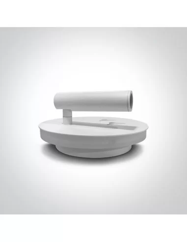 Virštinkinis sieninis dviejų krypčių šviestuvas, Baltas, 65746B/W/W, ONE LIGHT