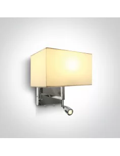 Virštinkinis sieninis dviejų krypčių šviestuvas, Chromo, 61044/C/W, ONE LIGHT