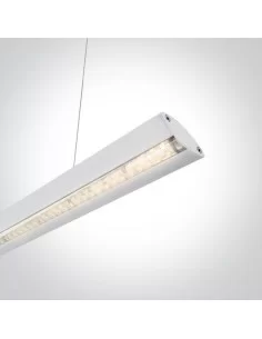 Pakabinimas šviestuvas, Baltas, 38016/W/D, ONE LIGHT
