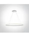 Pakabinimas šviestuvas, Baltas, 63046/W, ONE LIGHT