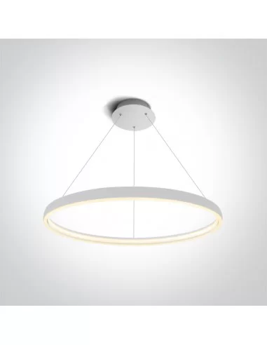 Pakabinimas šviestuvas, Baltas, 63050/W, ONE LIGHT