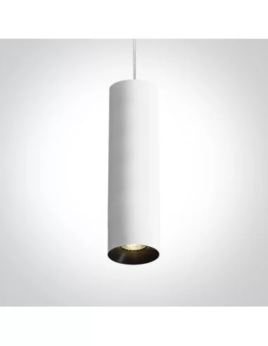 Pakabinimas šviestuvas, Baltas, 63105MA/W, ONE LIGHT