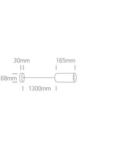 Pakabinimas šviestuvas, Baltas, 63105N/W, ONE LIGHT