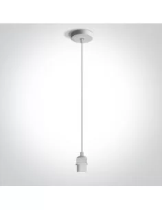 Pakabinimas šviestuvas, Baltas, 63126/W, ONE LIGHT