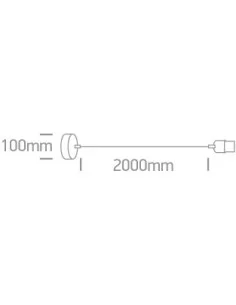 Pakabinimas šviestuvas, Baltas, 63126/W, ONE LIGHT