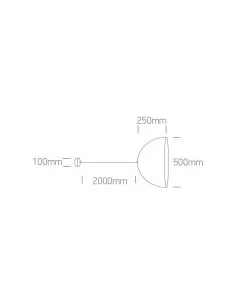 Pakabinimas šviestuvas, Beige, 63074/CU, ONE LIGHT