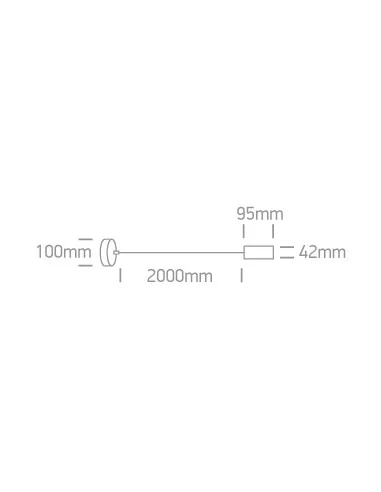 Pakabinimas šviestuvas, Beige, 63124/CU, ONE LIGHT