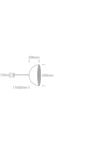 Pakabinimas šviestuvas, Juoda-chromo, 63022B/B/BS, ONE LIGHT