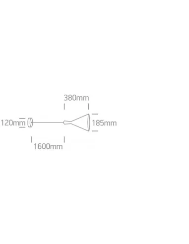 Pakabinimas šviestuvas, Juoda-chromo, 63040/B/BS, ONE LIGHT