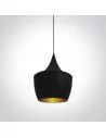 Pakabinimas šviestuvas, Juoda-chromo, 63044/B/BS, ONE LIGHT