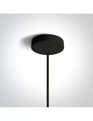 Pakabinimas šviestuvas, Juoda-chromo, 63044/B/BS, ONE LIGHT
