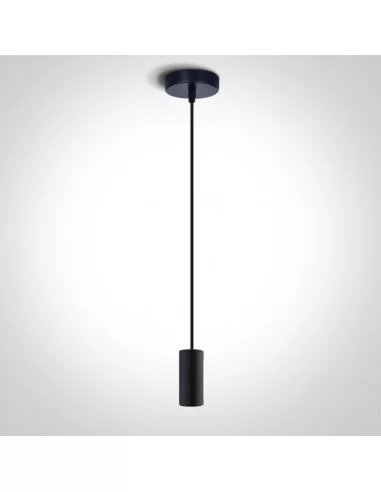 Pakabinimas šviestuvas, Juodas, 63124/B, ONE LIGHT
