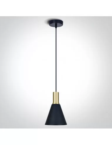 Pakabinimas šviestuvas, Šlifuotas žalvaris, 63122/BBS, ONE LIGHT