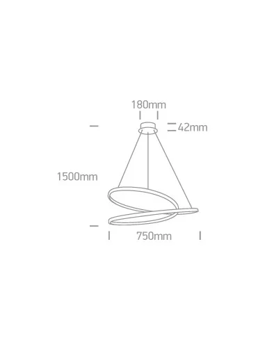 Pakabinimas šviestuvas, Žalvario, 63068A/BS, ONE LIGHT